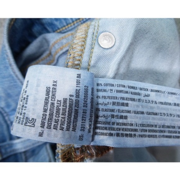 Hollister Jeans Mens Size 29 x 30 Blue Denim Slim Straight Leg Epic Flex Stretch - Picture 16 of 16